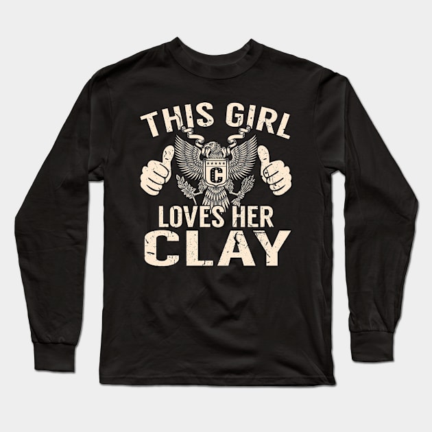 CLAY Long Sleeve T-Shirt by Jeffrey19988